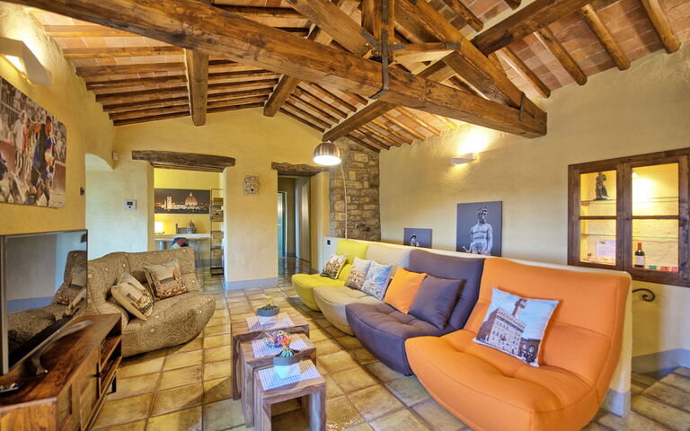 Villa Sonia: Wohnzimmer