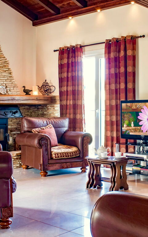 Villa Di Giovanni: Wohnzimmer