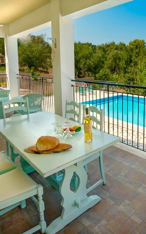 Villa Di Giovanni: Balkon / Terrasse / Patio, Draussen, Schwimmbad