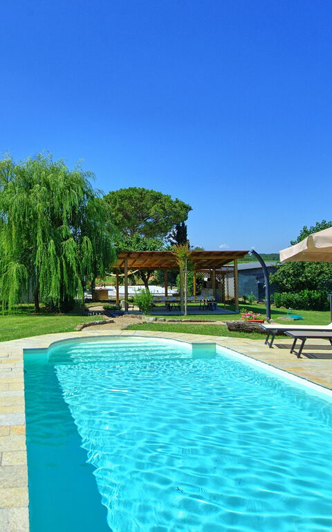 Casa Violina: Garten, Schwimmbad