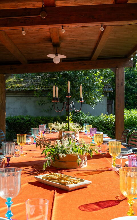 Villa Cangeli: Balkon / Terrasse / Patio, Draussen