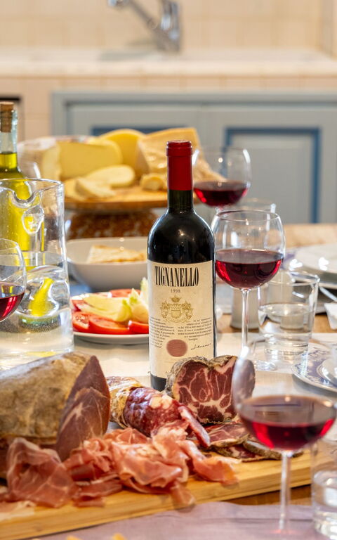 Villa Cangeli: Esszimmer