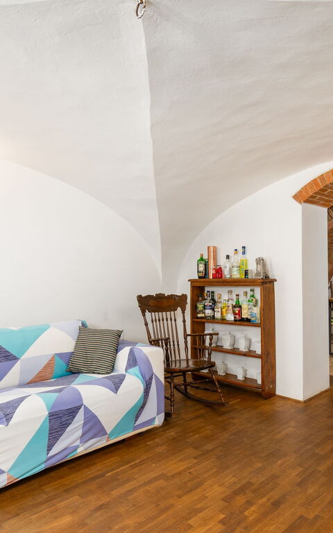 Villa Cangeli: Wohnzimmer