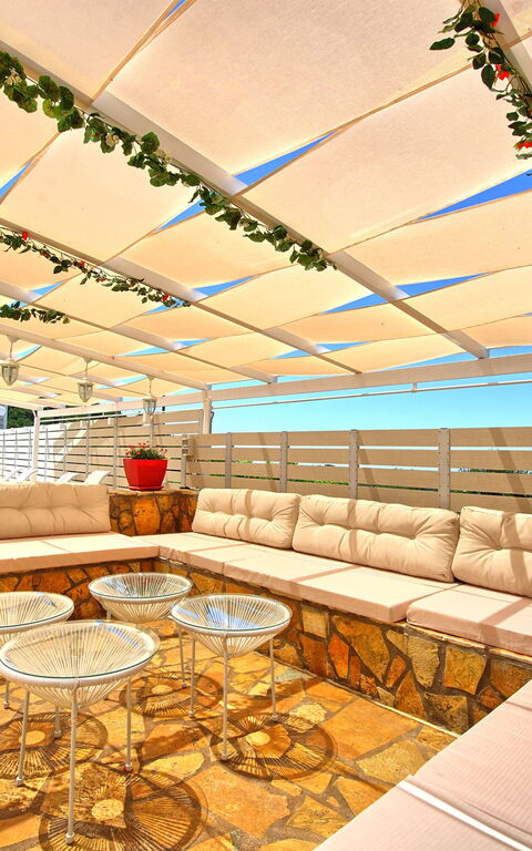 Villa Giador: Balkon / Terrasse / Patio, Draussen