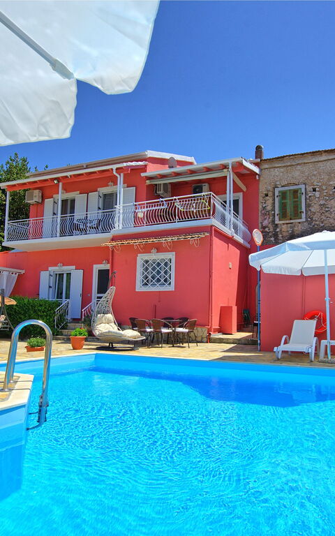 Villa Giador: Draussen, Schwimmbad