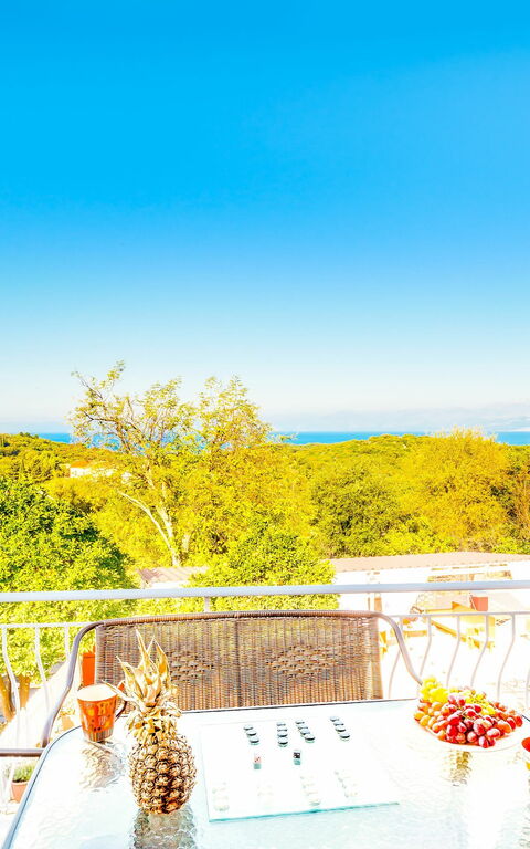 Villa Giador: Ansichten, Balkon / Terrasse / Patio, Draussen