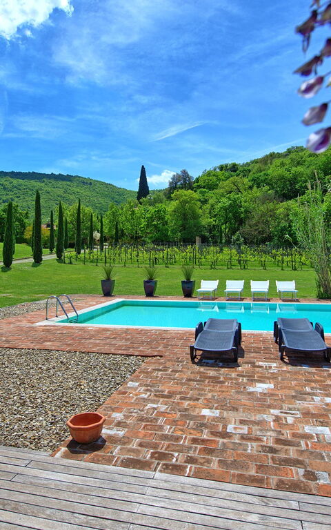 Villa Edo: Draussen, Garten