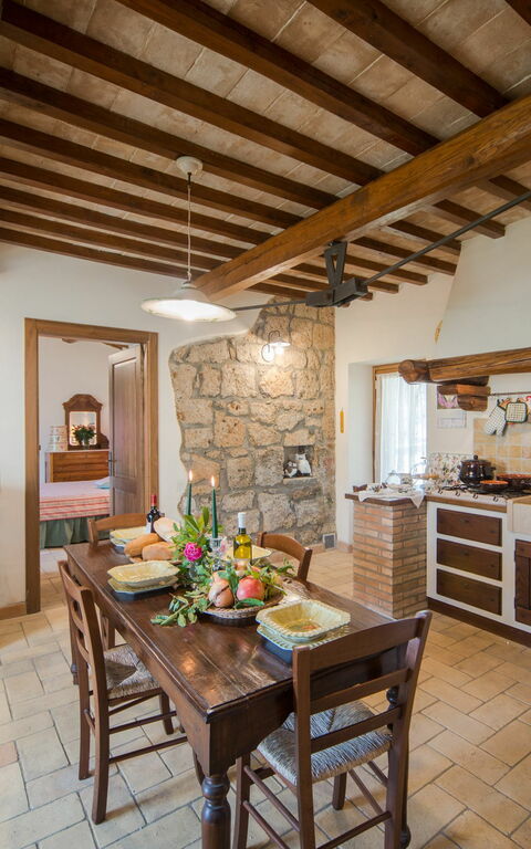 Villa Civita-Old: Esszimmer, Küche