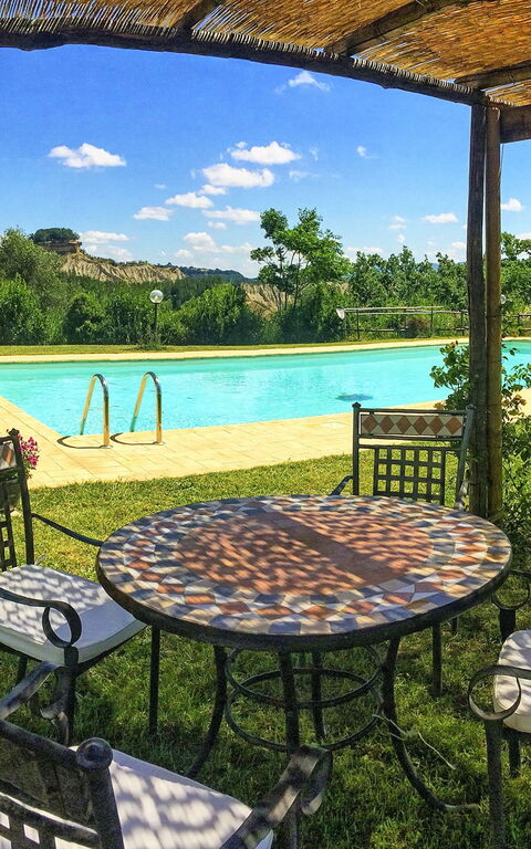 Villa Civita-Old: Garten, Schwimmbad