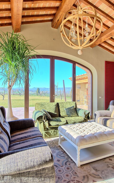 Villa Massimiliano: Wohnzimmer