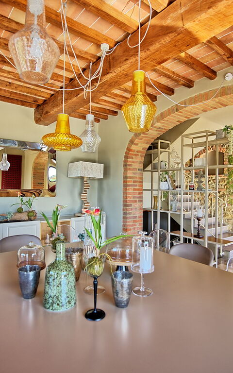 Villa Massimiliano: Esszimmer