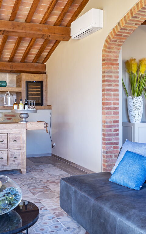 Villa Massimiliano: Wohnzimmer