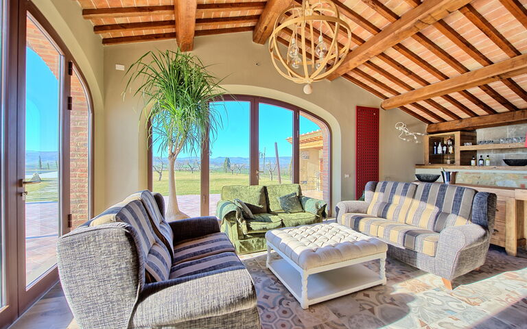 Villa Massimiliano: Wohnzimmer