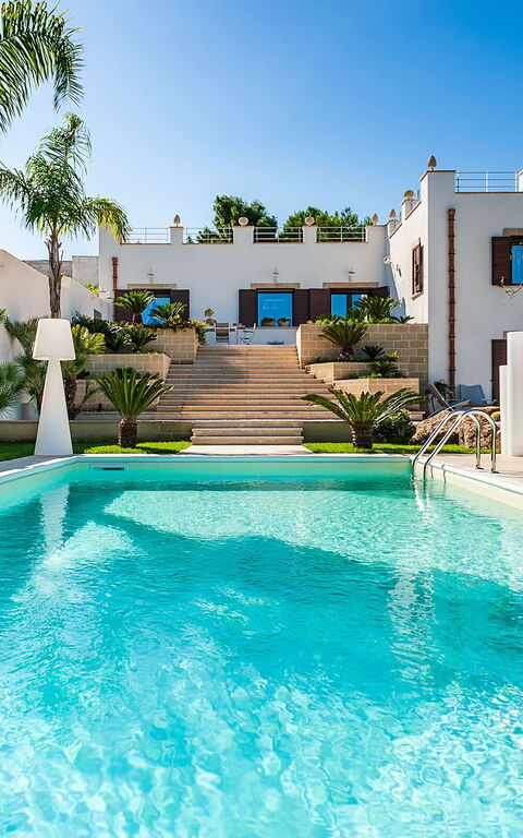 Villa Pigna Bianca: Draussen, Schwimmbad