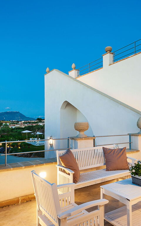 Villa Pigna Bianca: Balkon / Terrasse / Patio, Draussen