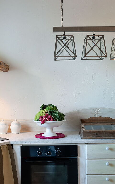 Villa Pigna Bianca: Küche