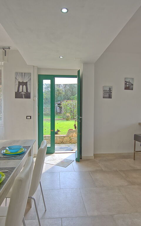 Casa Al Bosco: Esszimmer, Küche