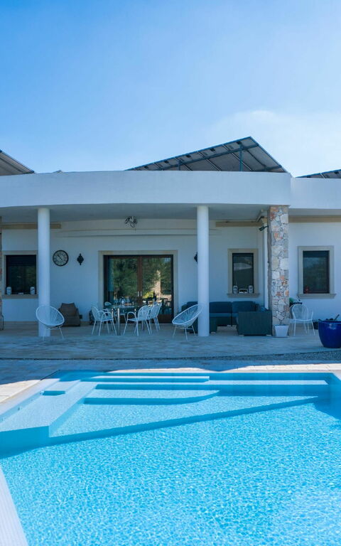 Villa Modigliani: Draussen, Schwimmbad