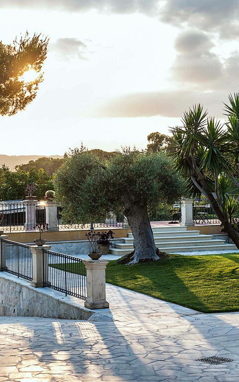 Villa Carolina: Draussen, Garten