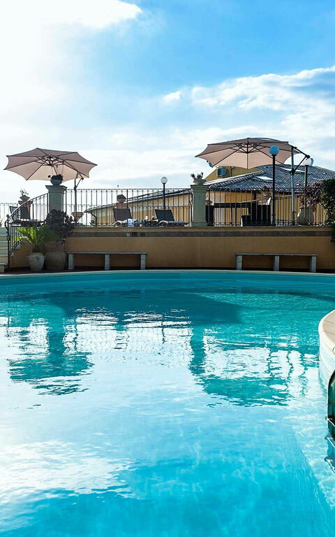 Villa Carolina: Schwimmbad