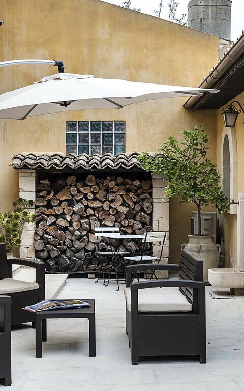 Villa Carolina: Draussen