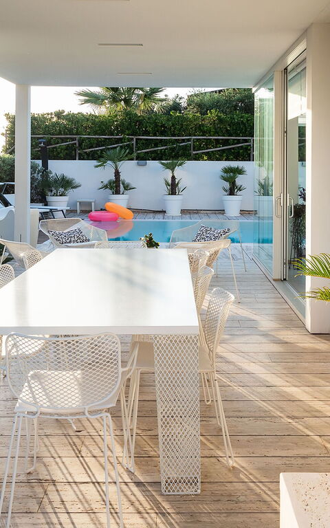 Villa Bellini: Balkon / Terrasse / Patio