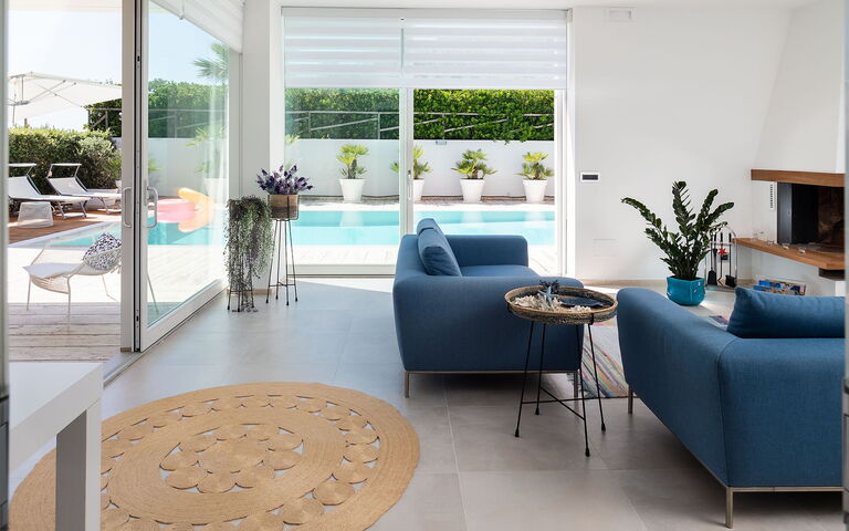 Villa Bellini: Wohnzimmer