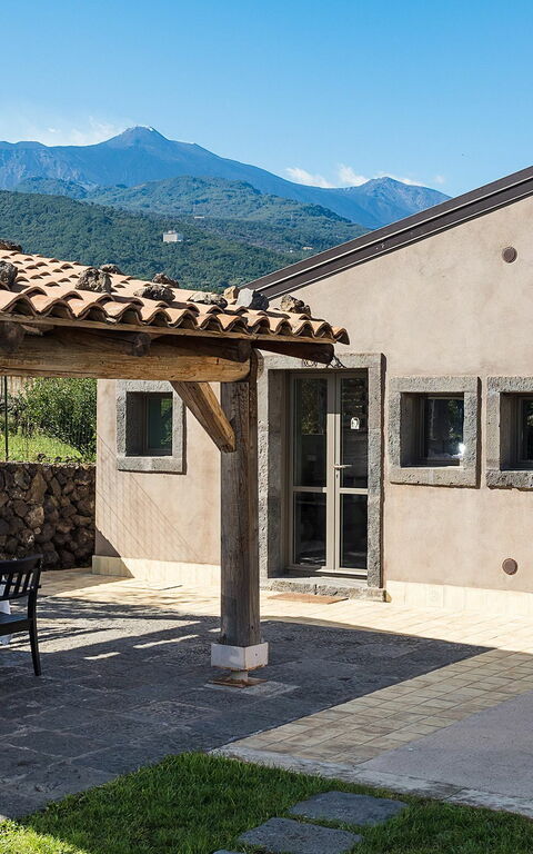 Villa Torre Etnea: Draussen, Garten