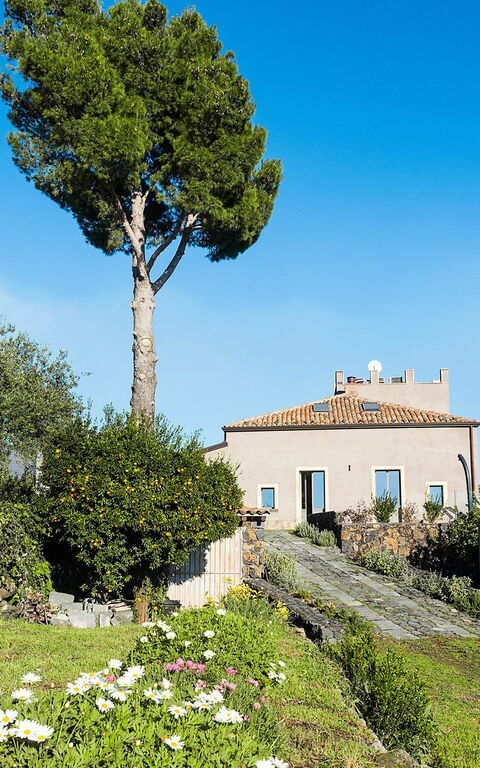 Villa Torre Etnea: Draussen, Garten