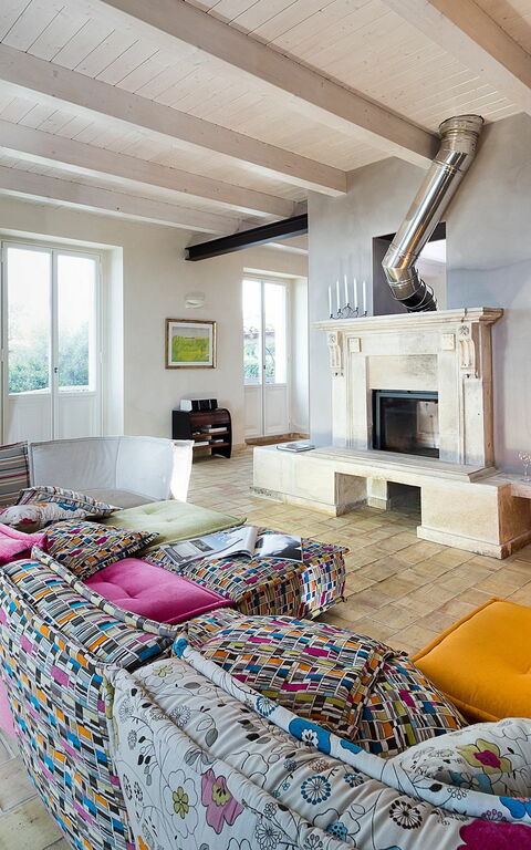 Villa Torre Etnea: Wohnzimmer