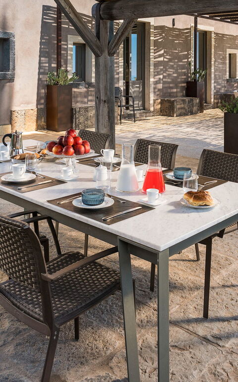 Villa Torre Etnea: Außen, Balkon / Terrasse / Patio, Draussen