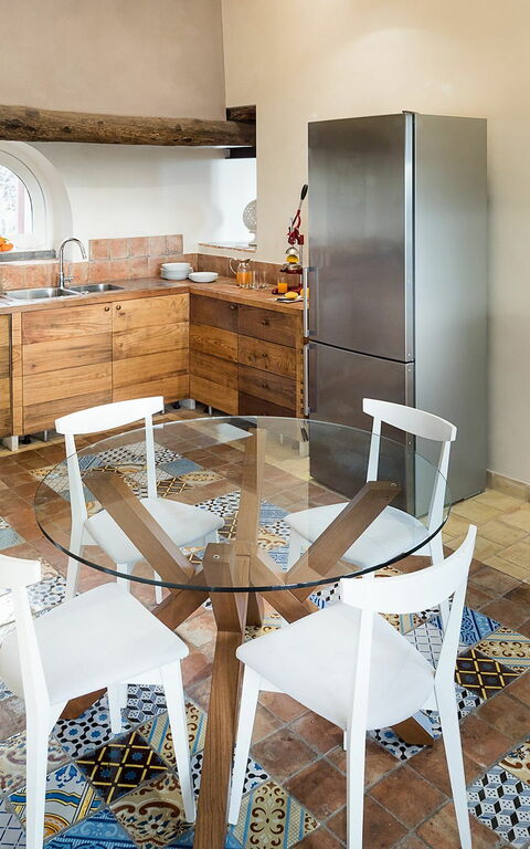 Villa Torre Etnea: Küche