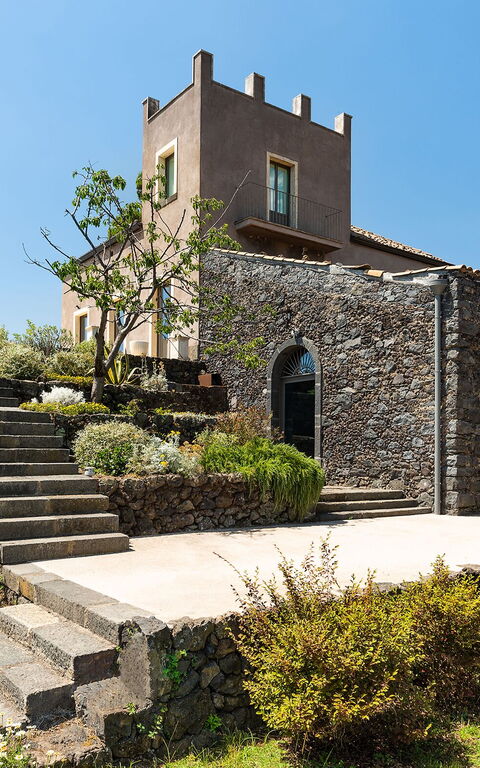 Villa Torre Etnea: Außen, Garten