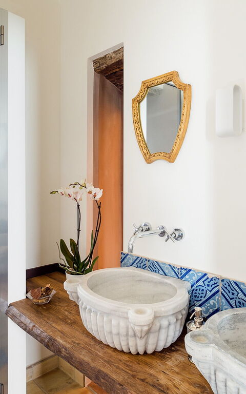 Villa Torre Etnea: Bad