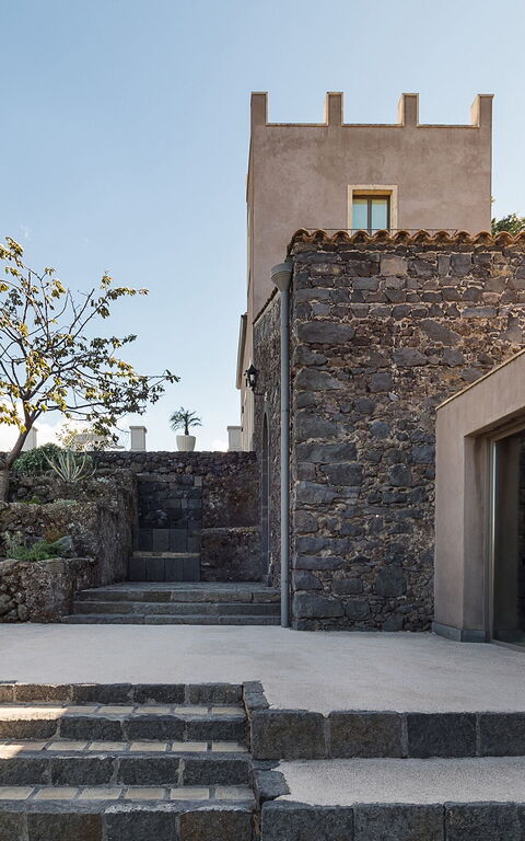 Villa Torre Etnea: Draussen, Garten