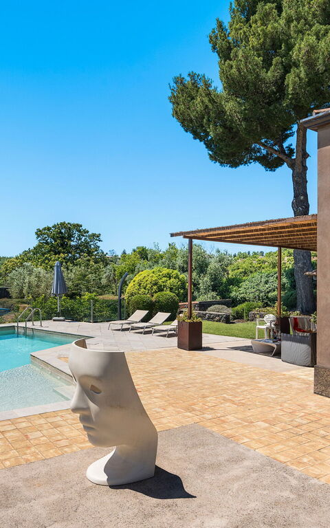 Villa Torre Etnea: Außen, Draussen, Schwimmbad