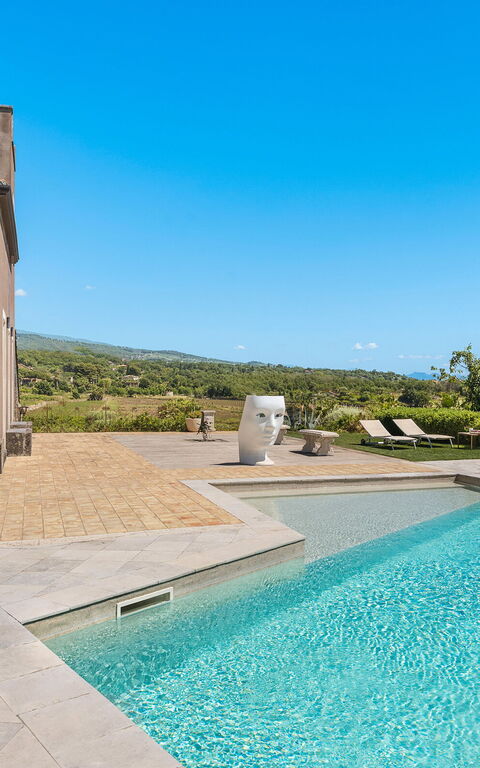 Villa Torre Etnea: Außen, Draussen, Schwimmbad