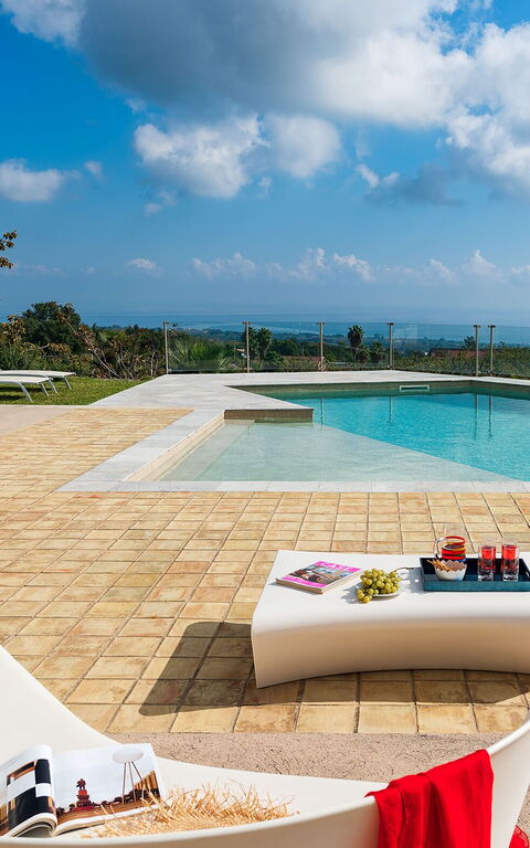 Villa Torre Etnea: Draussen, Garten