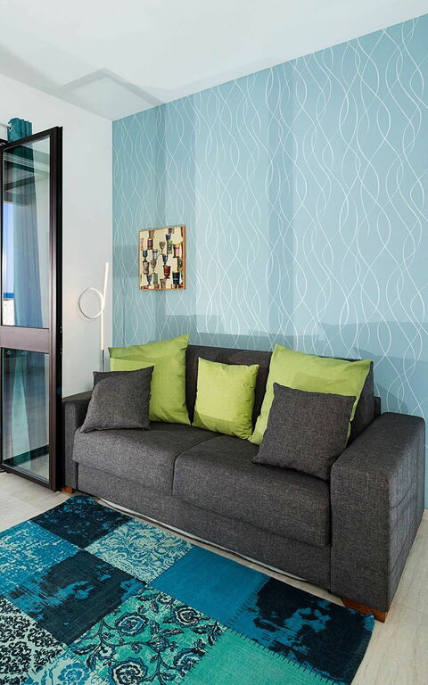 Villa San Lorenzo Rosmarino: Wohnzimmer