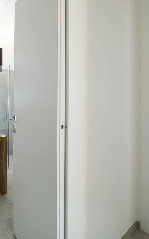 Villa San Lorenzo Rosmarino: Bad, Schlafzimmer