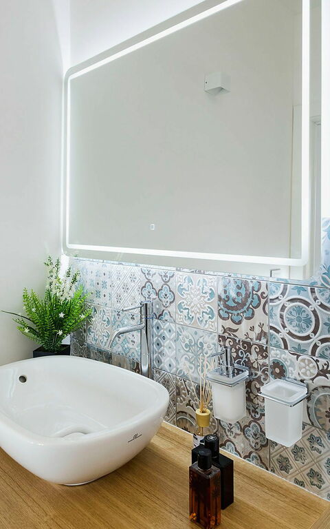 Villa San Lorenzo Rosmarino: Bad