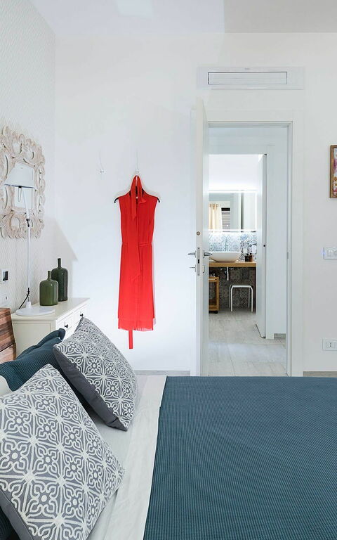 Villa San Lorenzo Rosmarino: Schlafzimmer