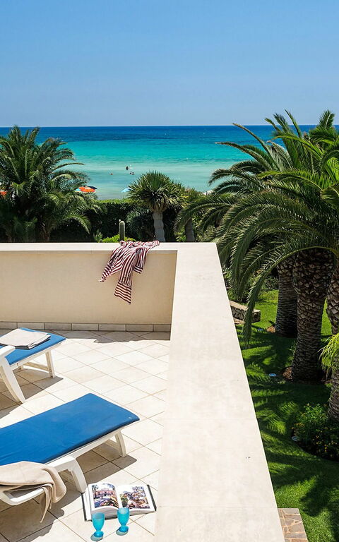 Villa La Plage: Balkon / Terrasse / Patio