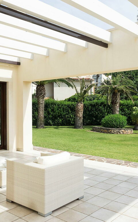 Villa La Plage: Balkon / Terrasse / Patio