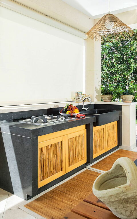 Villa La Plage: Einrichtungen, Küche