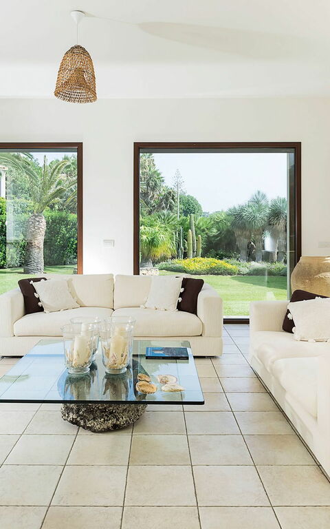 Villa La Plage: Wohnzimmer