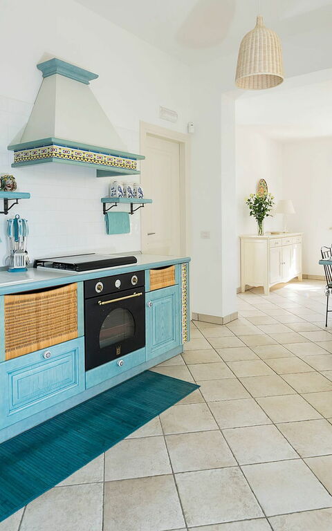 Villa La Plage: Esszimmer, Küche