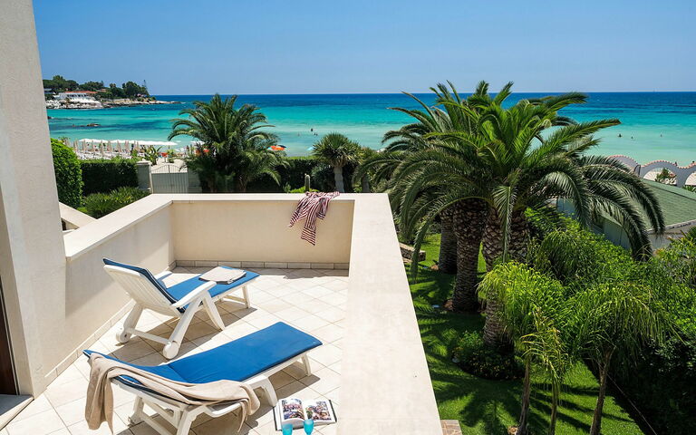 Villa La Plage: Balkon / Terrasse / Patio