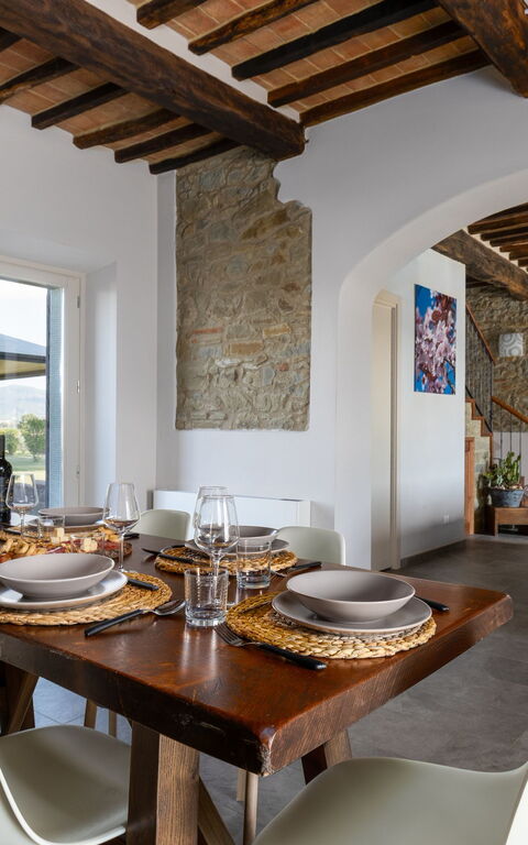 Villa Dei Vini: Esszimmer, Wohnzimmer