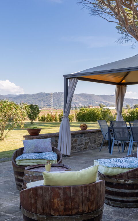 Villa Dei Vini: Balkon / Terrasse / Patio, Draussen